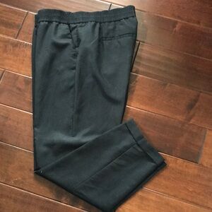 Chicos Elastic Waist Cuffed Ankle Pants - Chicos Size 2